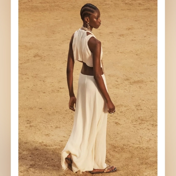 Zara Limited Edition Contrasting Dress - Picture 2 of 8